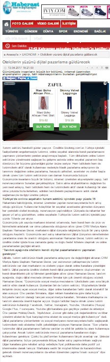 "Otellerin yüzünü dijital pazarlama güldürecek!"Haberast